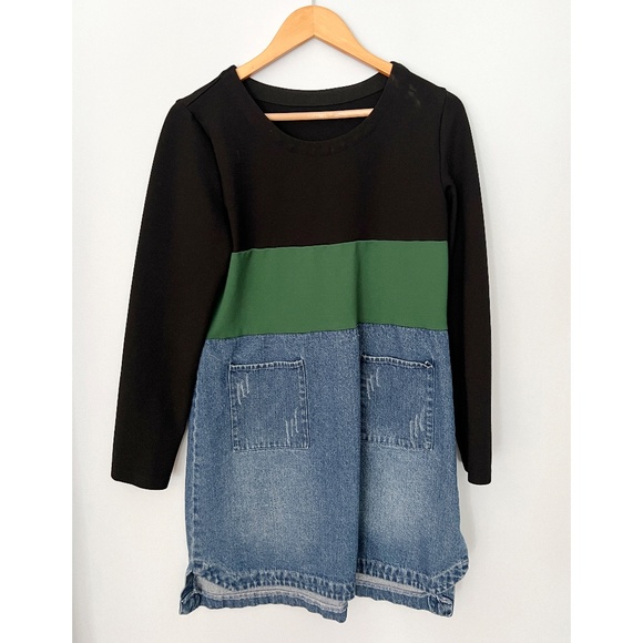 Denim & Cotton Fun Dress - Picture 2 of 5